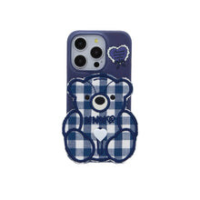 Load image into Gallery viewer, SECOND UNIQUE NAME CASE PATCH CHECK BEAR NAVY