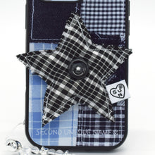 Load image into Gallery viewer, SECOND UNIQUE NAME CASE STAR PATCH BLACK