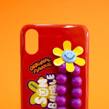 Load image into Gallery viewer, SECOND UNIQUE NAME  Sun Case Bubble String Red