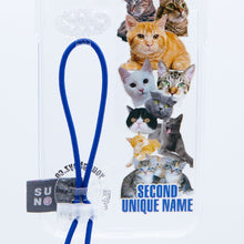 Load image into Gallery viewer, SECOND UNIQUE NAME Cat String Blue