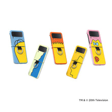 Load image into Gallery viewer, SLBS Eco Friends Homer Simpsons Phone Case with ring for Galaxy Z   Flip 4