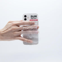 Load image into Gallery viewer, SECOND UNIQUE NAME SUN CASE CLEAR JELLY BEAR CLEAR
