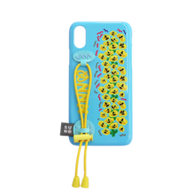 Load image into Gallery viewer, SECOND UNIQUE NAME Sun Case String Glossy Light Blue Fressia