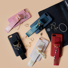 Load image into Gallery viewer, SECOND UNIQUE NAME Sun Case Leather Burgundy