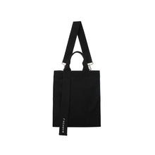 Load image into Gallery viewer, MARHEN.J Ricky Canvas Tote Bag All Black