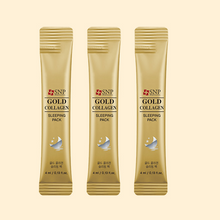Load image into Gallery viewer, SNP Gold Collagen Sleeping Pack