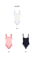 Load image into Gallery viewer, CITYBREEZE Symbol Logo String Swimsuit Pink