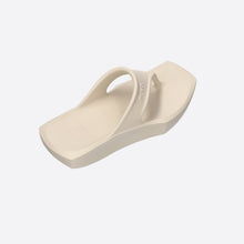 Load image into Gallery viewer, MULEBOY Square X Flip Flop Cream