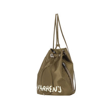Load image into Gallery viewer, MARHEN.J Leanna Drawstring Backpack Olive Khaki