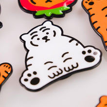 Load image into Gallery viewer, MUZIKTIGER SLANTWISE WHITE TIGER SHAPED SMART TOK