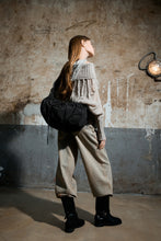 Load image into Gallery viewer, MARHEN.J Plie Large Hobo Bag Black