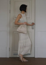 Load image into Gallery viewer, KWANI Crinkle Shoulder Bag Ivory
