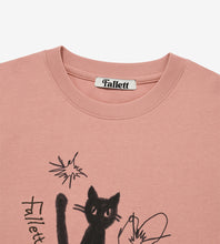 Load image into Gallery viewer, FALLETT Night Nero Crop Short Sleeve Pink
