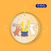 Load image into Gallery viewer, [ARTSOOMBI] MUSEUM IN HAND Korean culture &quot;Chuseok&quot; Suncatcher Craft Kit
