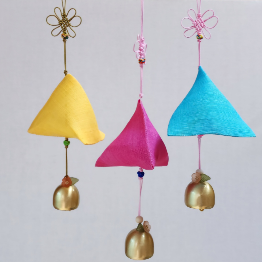 [HONG HYUN-JEONG HANJI CRAFT STUDIO] Ramie Wind Bell