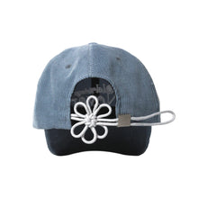 Load image into Gallery viewer, [ONGO] Corduroy Flower Knot Cap
