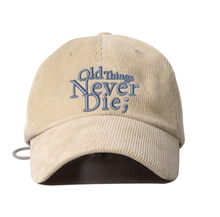 Load image into Gallery viewer, [ONGO] Corduroy Flower Knot Cap
