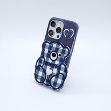 Load image into Gallery viewer, SECOND UNIQUE NAME CASE PATCH CHECK BEAR NAVY
