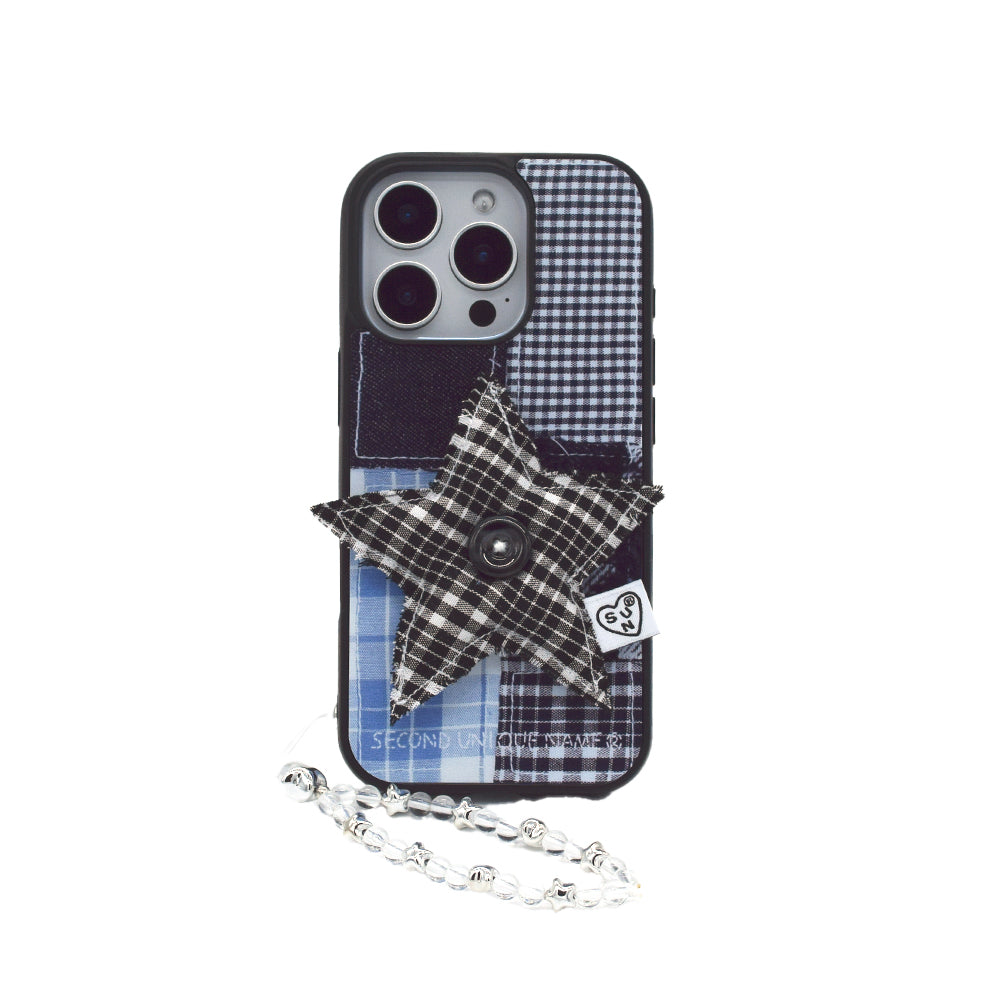SECOND UNIQUE NAME CASE STAR PATCH BLACK