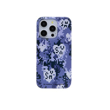 Load image into Gallery viewer, SECOND UNIQUE NAME Graphic Camo Phone Case Blue
