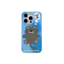 Load image into Gallery viewer, SECOND UNIQUE NAME Cat with Mouse Graphic Phone Case
