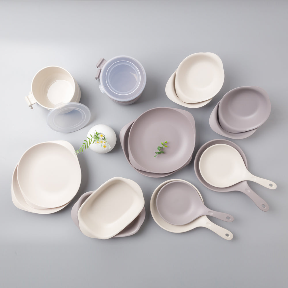 [MONOWEAR] AHTTYHOME All the Plate Series Plate & Bowl 18P Set