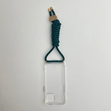 Load image into Gallery viewer, ARNO iPhone Case with Rope Strap London Green
