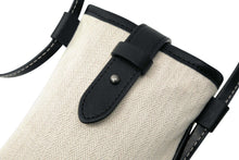 Load image into Gallery viewer, DEPOUND Town Bag Crossbody Mini Herringbone Ivory
