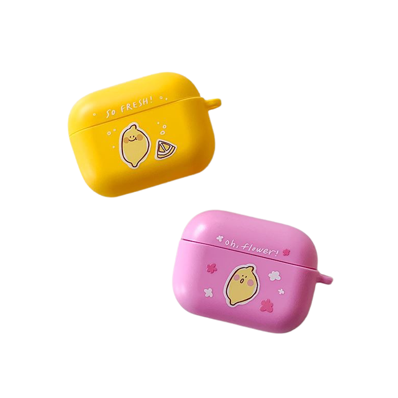 SECOND MORNING Lemony Airpods Case 2 types
