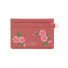 Load image into Gallery viewer, D.LAB Birth Flower Card Wallet October
