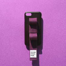 Load image into Gallery viewer, SECOND UNIQUE NAME Sun Case Ribbon Black Deep Purple
