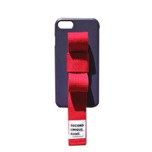 Load image into Gallery viewer, SECOND UNIQUE NAME Sun Case Ribbon Navy Red
