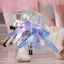 Load image into Gallery viewer, SECOND UNIQUE NAME Ballet Ribbon Clear Case Blue
