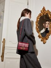 Load image into Gallery viewer, LOEKA Objet S Shoulder Bag Burgundy
