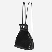 Load image into Gallery viewer, KWANI Square Handle Bagpack Black
