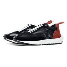 Load image into Gallery viewer, AGE Arc Sonic Mesh Sneakers Red &amp; Black
