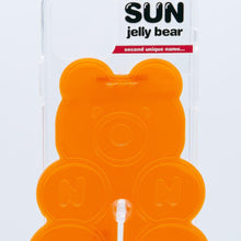 Load image into Gallery viewer, SECOND UNIQUE NAME SUN CASE CLEAR JELLY BEAR ORANGE
