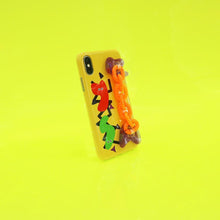 Load image into Gallery viewer, SECOND UNIQUE NAME Sun Case Neon Chain Yellow
