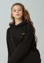 Load image into Gallery viewer, GRIMPER Shyly Heart Hoodie Black
