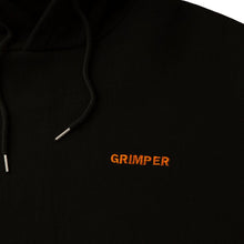 Load image into Gallery viewer, GRIMPER Shyly Heart Hoodie Black
