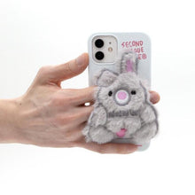 Load image into Gallery viewer, SECOND UNIQUE NAME Sun Case Patch Fur Rabbit Nose White
