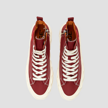 Load image into Gallery viewer, AGE SNEAKERS High Top MA-1 Burgandy
