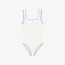 Load image into Gallery viewer, CITYBREEZE Symbol Logo String Swimsuit Ivory
