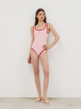 Load image into Gallery viewer, CITYBREEZE Symbol Logo String Swimsuit Pink
