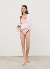 Load image into Gallery viewer, CITYBREEZE Symbol Logo String Swimsuit Pink
