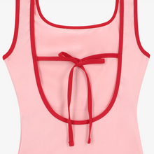 Load image into Gallery viewer, CITYBREEZE Symbol Logo String Swimsuit Pink
