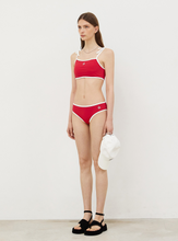 Load image into Gallery viewer, CITYBREEZE Symbol Logo Bikini Red
