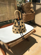 Load image into Gallery viewer, HOLLY LOVES LOVE BLACK SUMMER BAG
