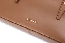 Load image into Gallery viewer, LOEKA Cube Tote Bag Camel
