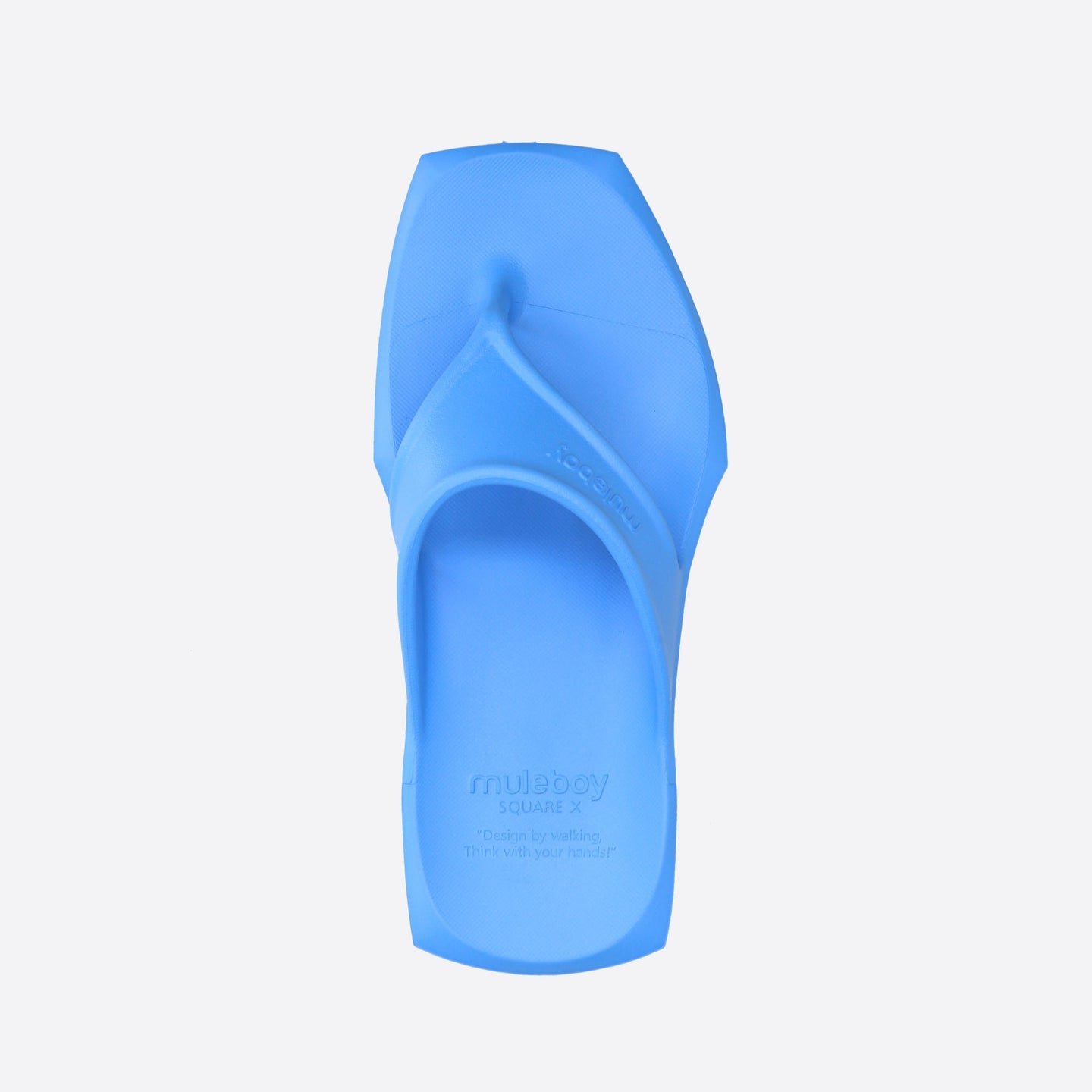 MULEBOY Square X Flip Flop Boy Blue